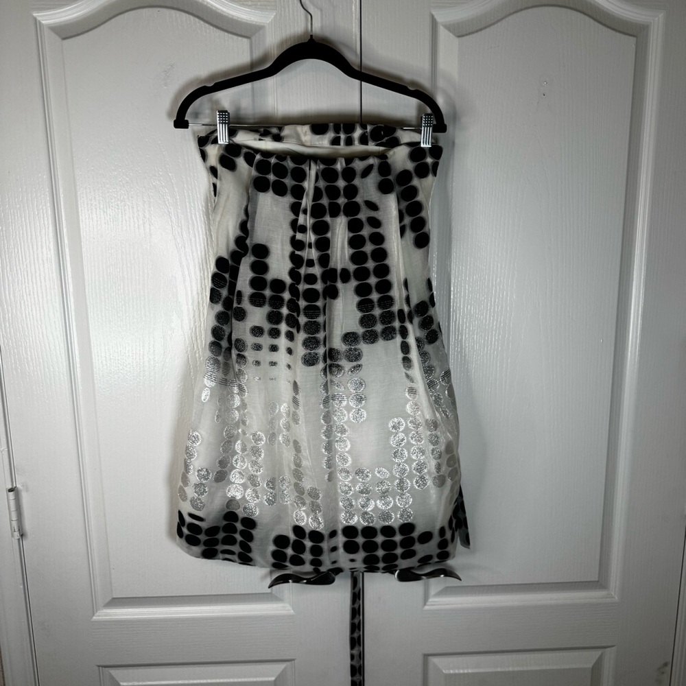 Diane Von Furstenberg Antonella Degrade Strapless Polka Dot Dress Size 8 - Picture 4 of 7
